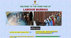 Desktop Screenshot of labourbureau.gov.in