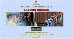 Desktop Screenshot of labourbureau.nic.in